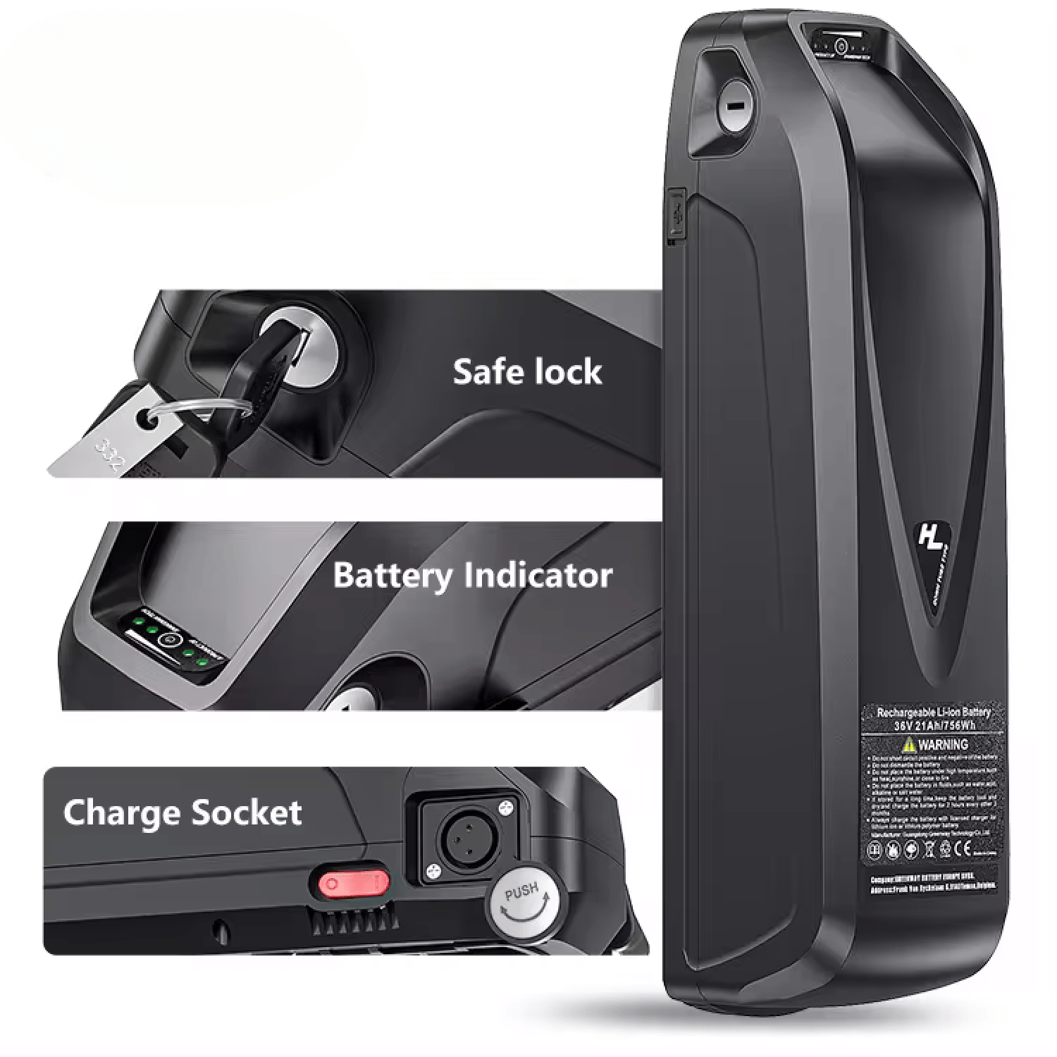 Battery for electric bike conversion kit on sale