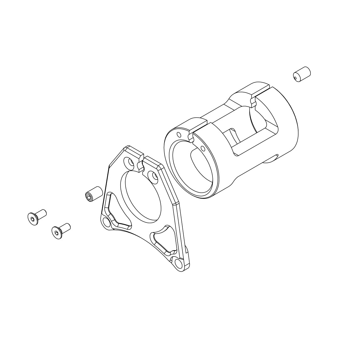 Bafang Adapter – Bottom Bracket – 46mm Press Fit (PF30) Lekkie