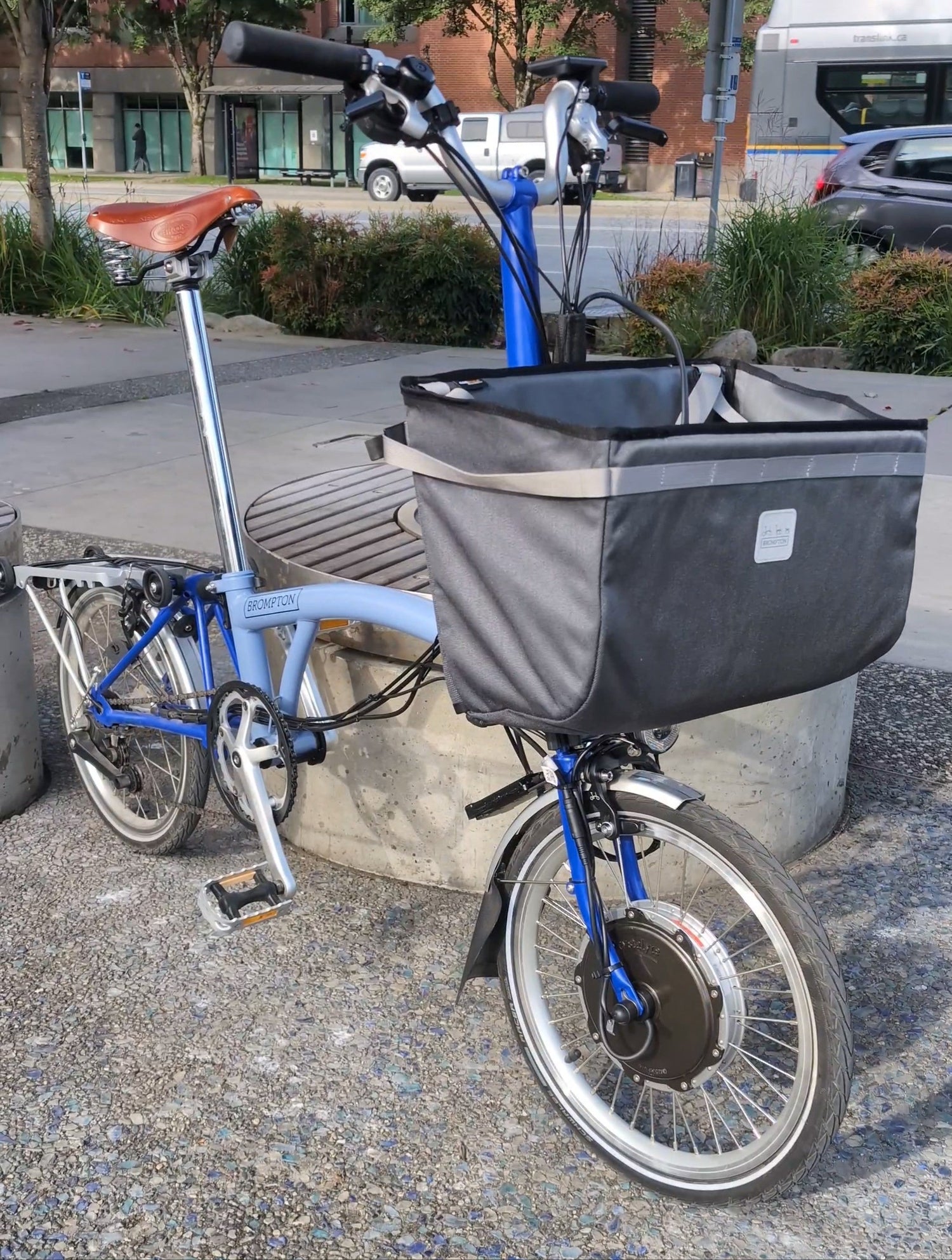 Brompton C-Line Ebike Conversion with a Grin Kit