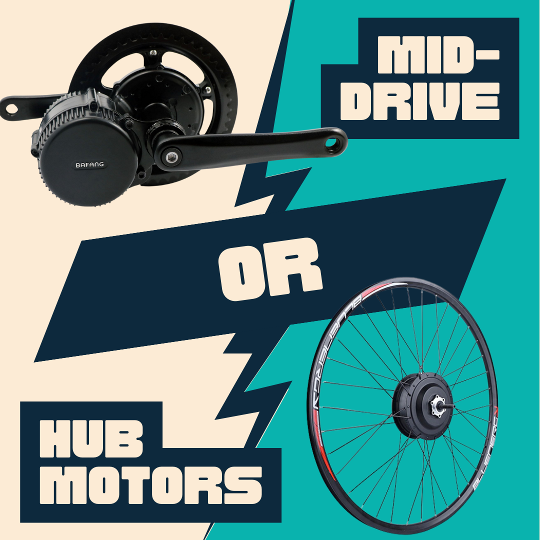 ultimate e-bike kit guide mid-drive or hub motors