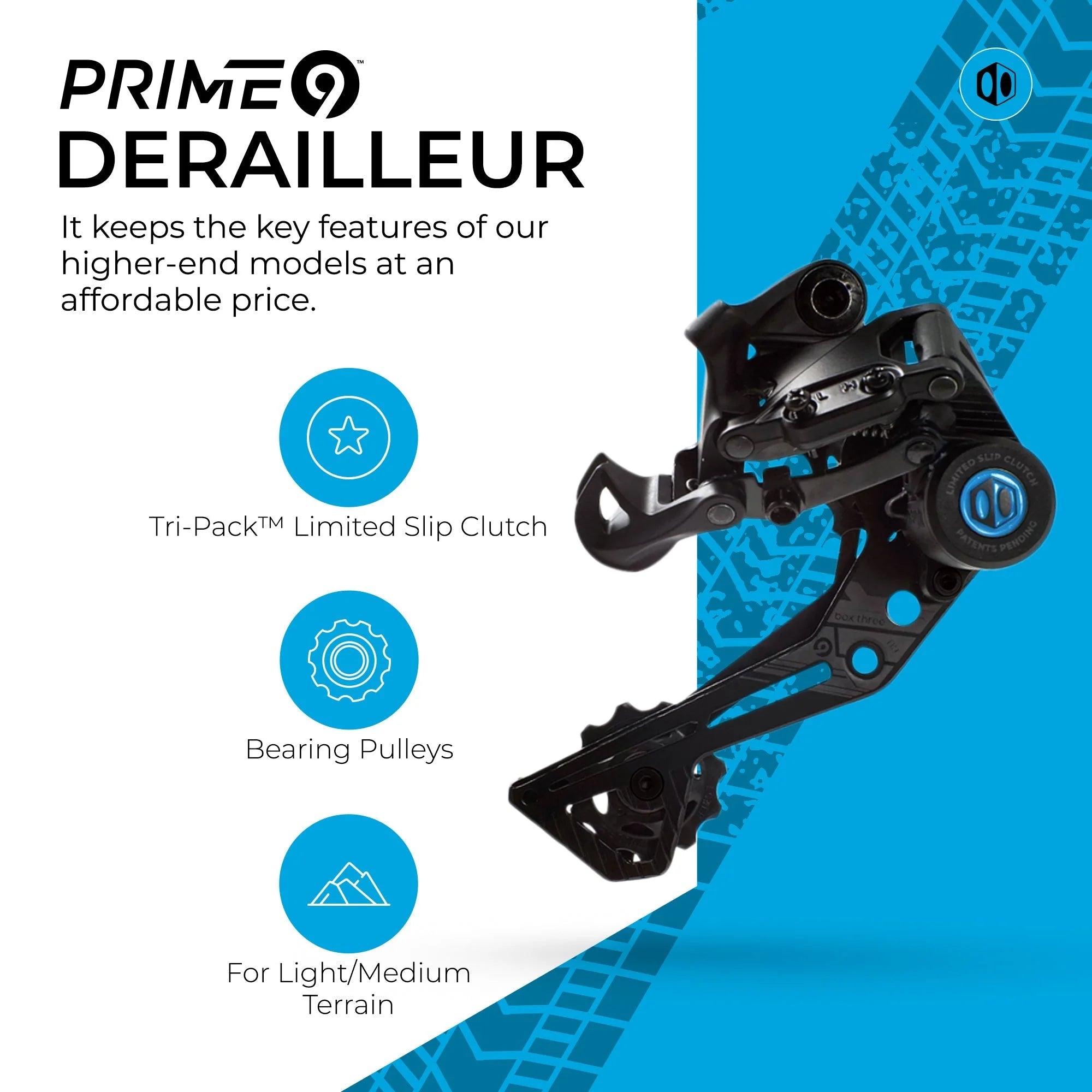Box Three Prime 9™ Groupset – 9 Speed