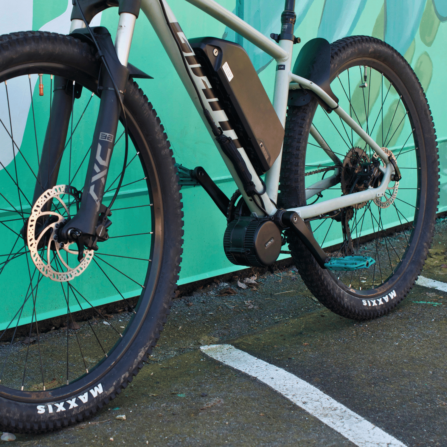 converted ebike with bafang bbs02 angle profile