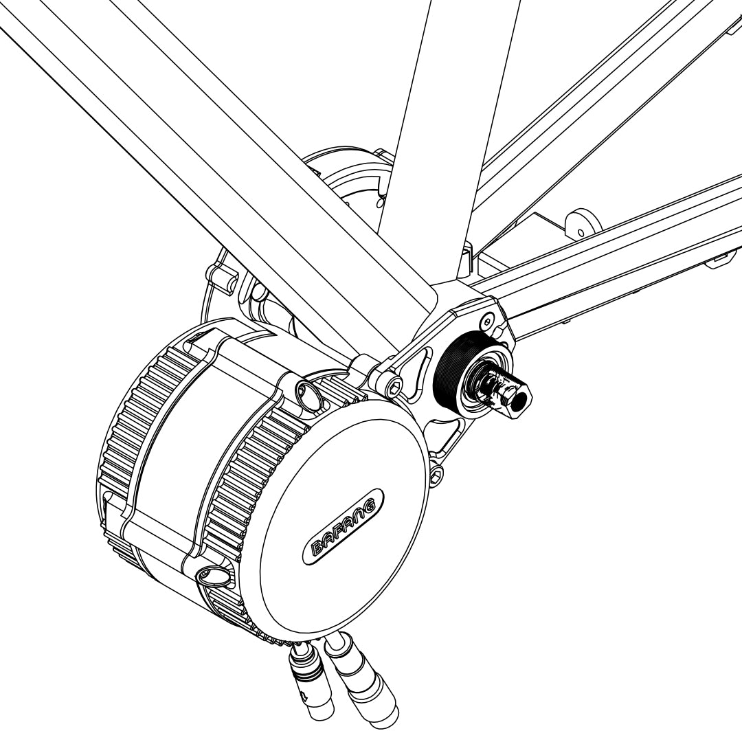Bafang Adapter – Bottom Bracket – 46mm Press Fit (PF30) Lekkie